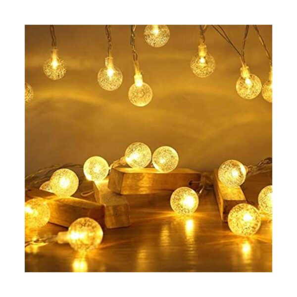 Merdeco Guirnalda de luces enchufables 20 luces LED de 10