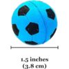 Meric Bolas de esponja para gatos pelotas de fútbol de_3