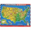 Melissa Doug EE. UU. Mapa Puzzle de rompecabezas de_1