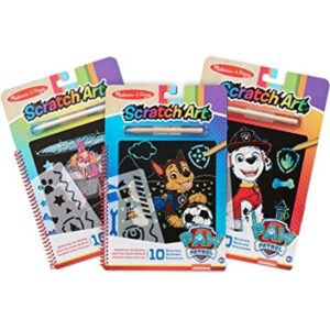 Melissa Doug PAW Patrol Scratch Art Paquete de 3_1