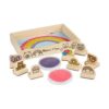 Melissa Doug My First Juego de sellos de madera