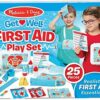 Melissa Doug Get Well First Aid Kit Play Set 25 Toy_1