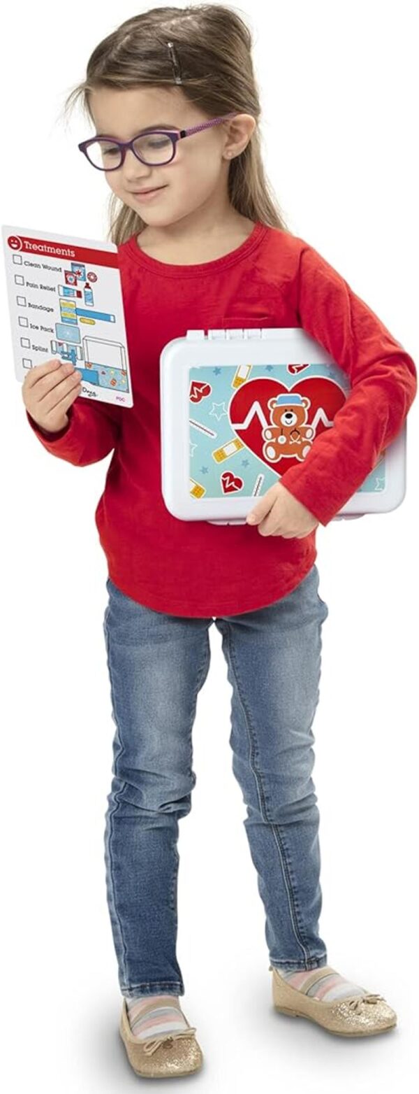 Melissa Doug Get Well First Aid Kit Play Set 25 Toy_4
