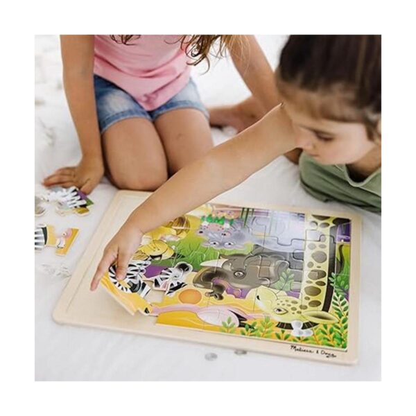 Melissa Doug Juego de rompecabezas de 3 rompecabezas_3