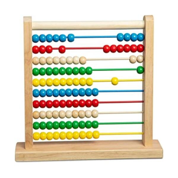 Melissa Doug Abacus Juguete educativo clásico de madera_1