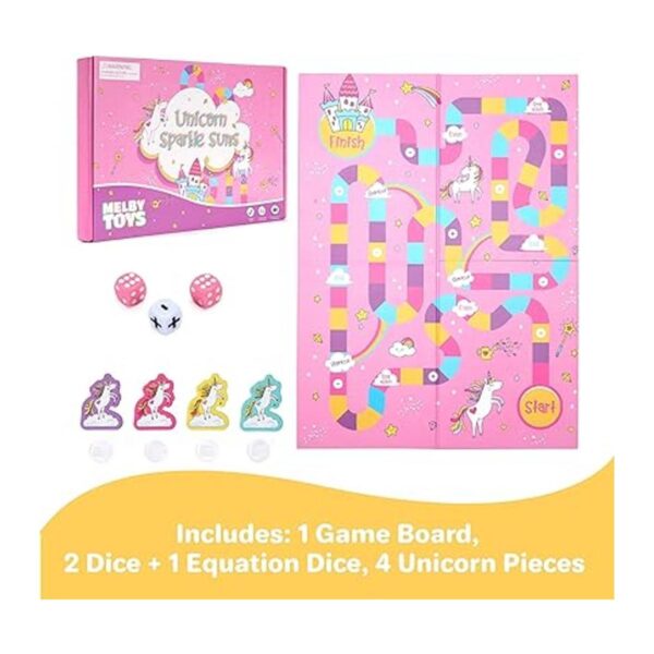 Melby Toys Unicorn Sparkle Sums I Juegos de matemáticas_3
