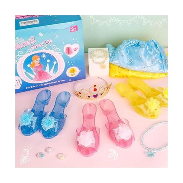 Meland Zapatos de vestir de princesa ropa de vestir para_5