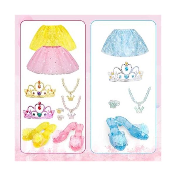 Meland Zapatos de vestir de princesa ropa de vestir para_3