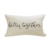 Meekio Fundas de almohada de granja con cita Better_1