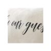 Meekio Fundas de almohada de granja con cita Be Our Guest