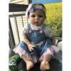Medylove Vestido vaquero para bebé muñecas renacidas_3