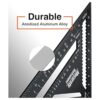 Mecurate Rafter Square Cuadrado triangular de 12 pulgadas_2