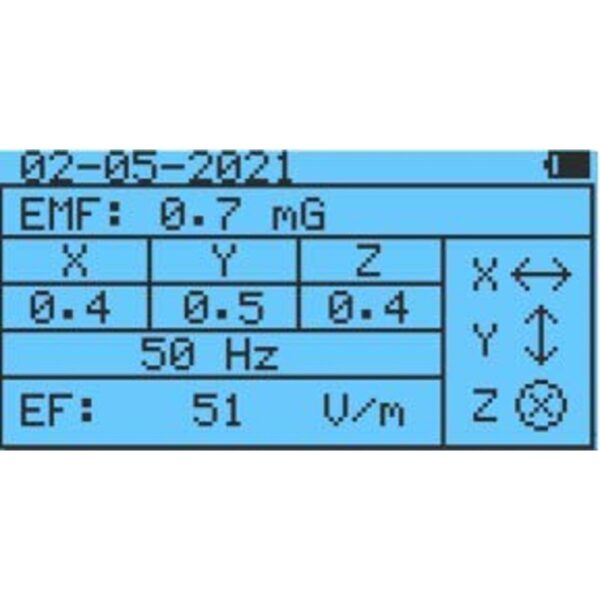 Medidor EMF avanzado GQ EMF390 3 en 1 EMF ELF RF medidor_3