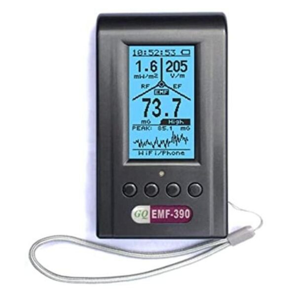Medidor EMF avanzado GQ EMF390 3 en 1 EMF ELF RF medidor_1