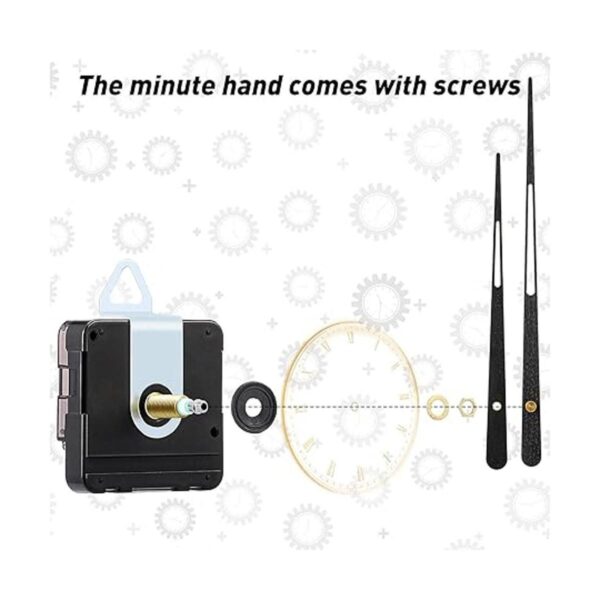 Mecanismo de movimiento de reloj de alta torsión con reloj