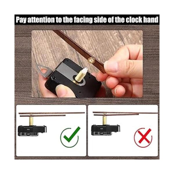 Mecanismo de reloj de cuarzo de 4 piezas con 4 tipos de