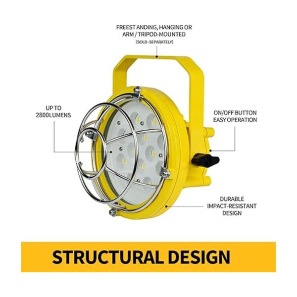 Mcwofi Cabezal de luz LED de carga de 20 W_2