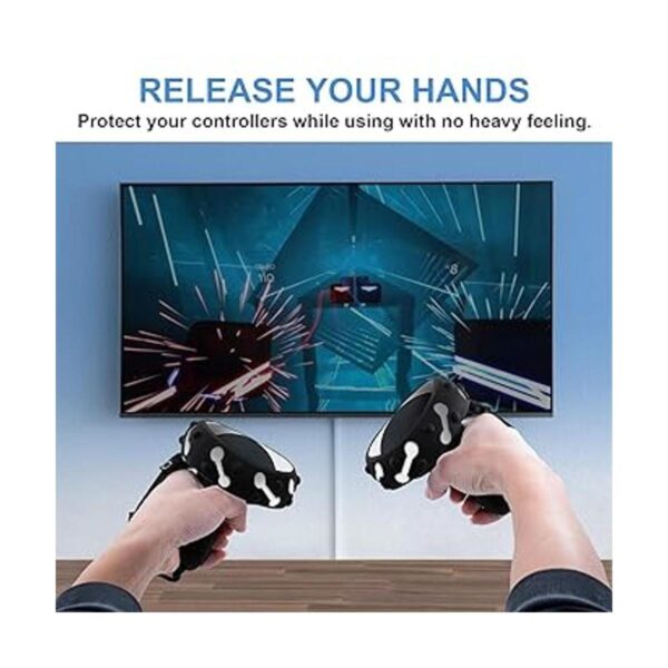 Mcbazel 1 Pair Controller Grip Cover for Oculus Quest 2_6