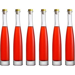 Maypink Botella de vidrio transparente paquete de 6_1