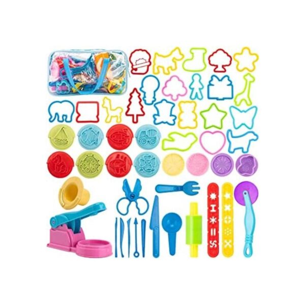 Maykid Herramientas de masa para niños 50 piezas de_1
