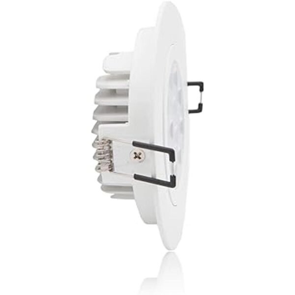 Maxxima Luz descendente de cardán LED redonda delgada de 4_4