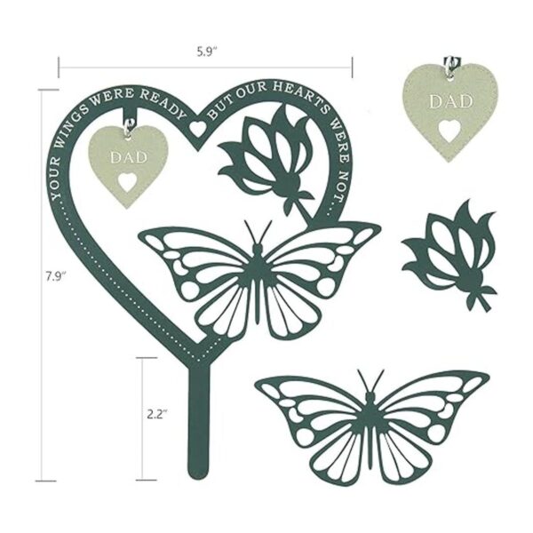 Mayamila Regalo conmemorativo de mariposa en forma de_2