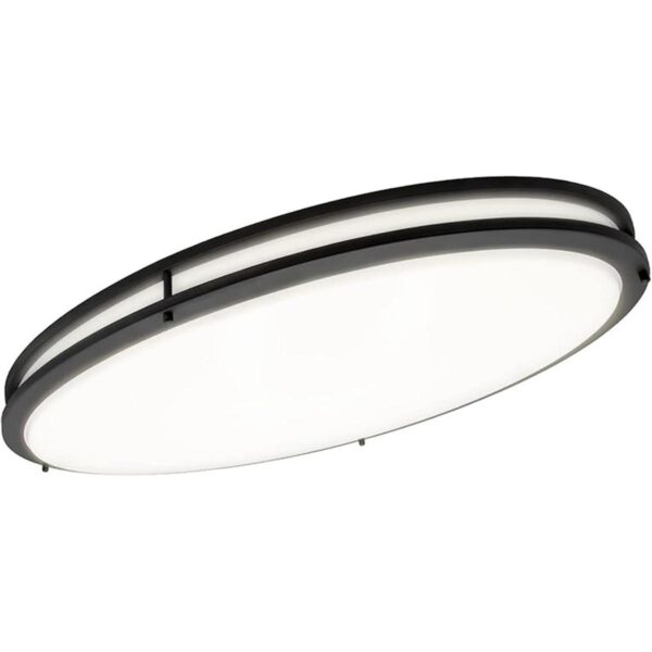 Maxxima Lámpara LED ovalada de 32 pulgadas color negro_1
