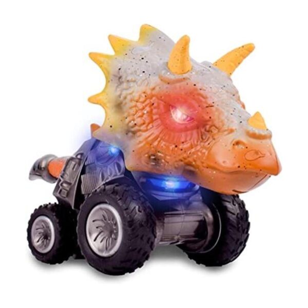 Maxx Action Dyborg Vehículos pequeños de dinosaurio para_1