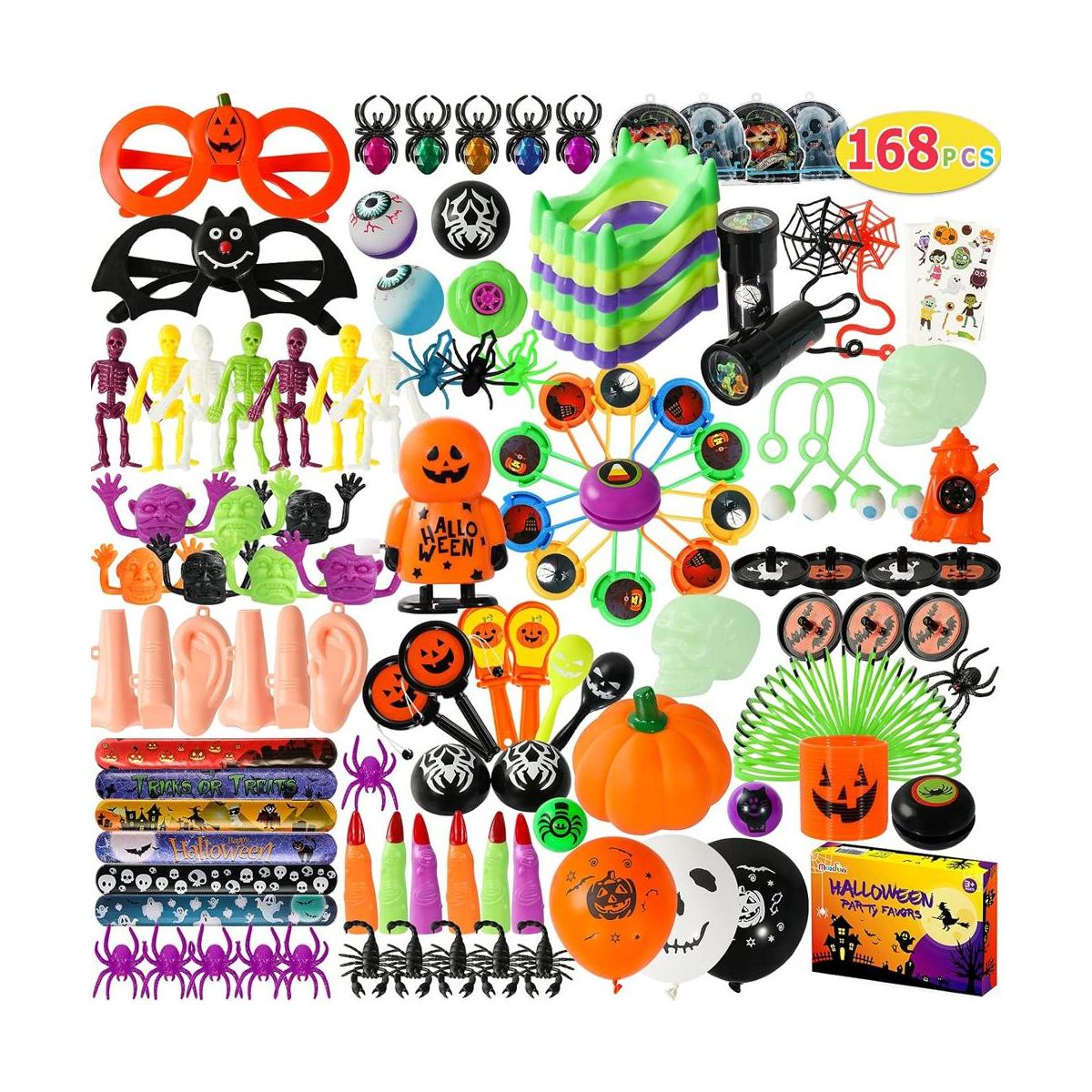 Max Fun Surtido de juguetes de fiesta de Halloween 168