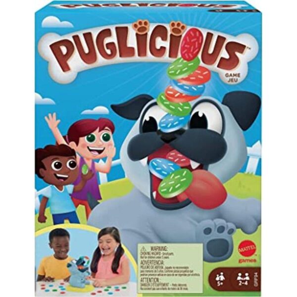 Mattel Games Juego Puglicious para niños desafío de_1