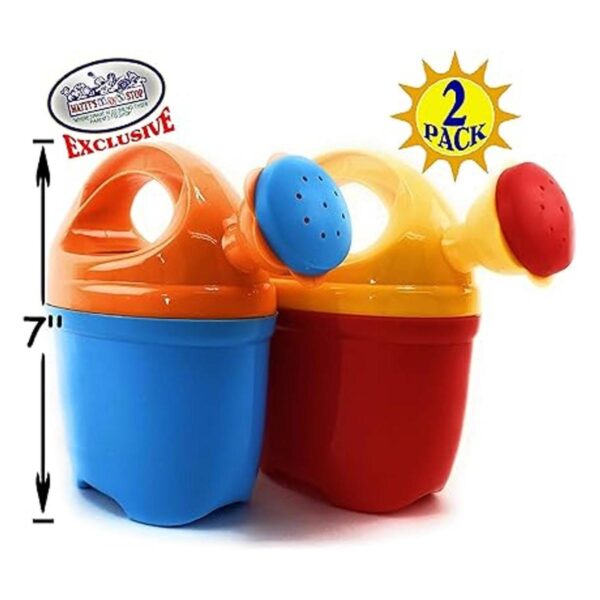 Mattys Toy Stop Juego de 2 regaderas de plástico de 7_2