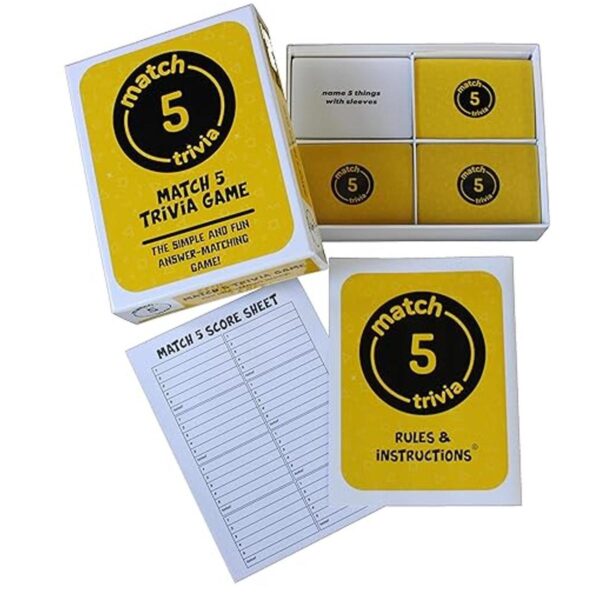 Match 5 Trivia Game Diversión para adultos familia_3