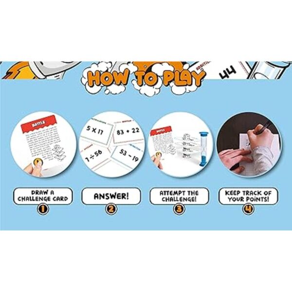 Math Blast Juego de matemáticas para niños de 8 a 12 años_4