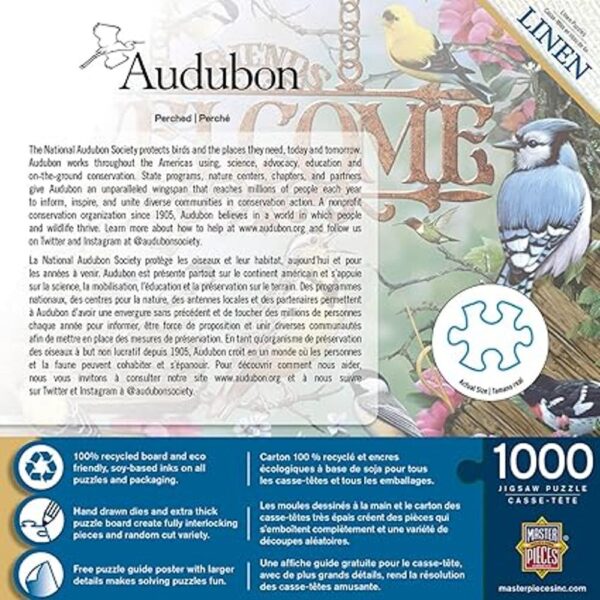 MasterPieces Audubon 1000 Puzzles Collection Rompecabezas_3