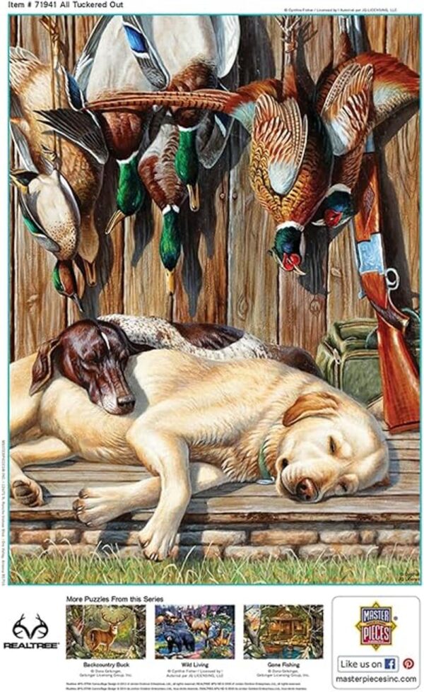 MasterPieces Rompecabezas All Tuckered Out Multicolor_4
