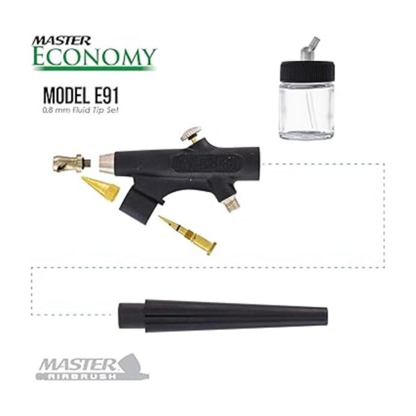 Master Airbrush Modelo E91 aerógrafo Conjunto Master_3