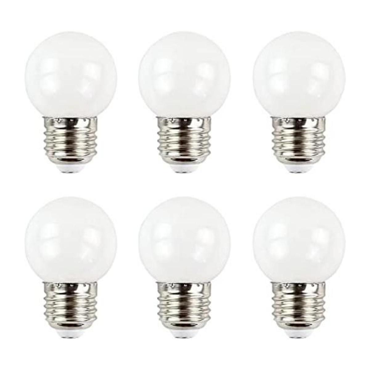 MaoTopCom 4Pack de 5 W LED Globo Bombilla G14 Regulable