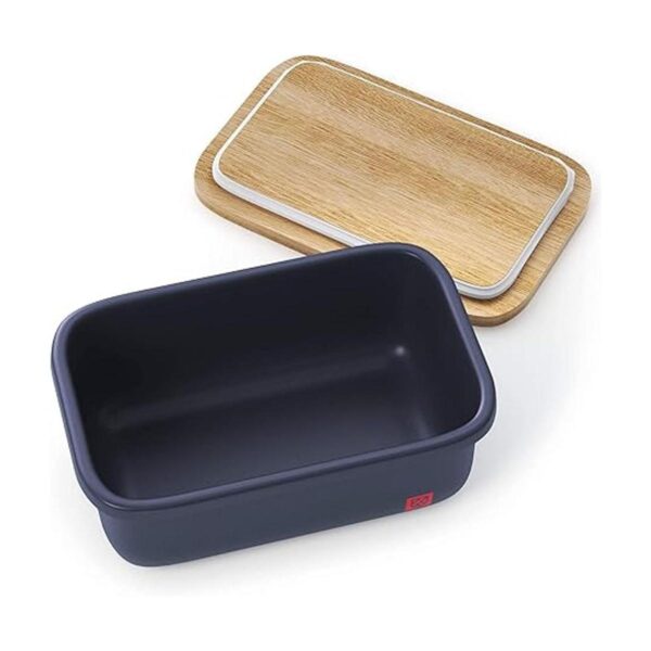 Mantequilla con tapa para encimera contenedor para barra