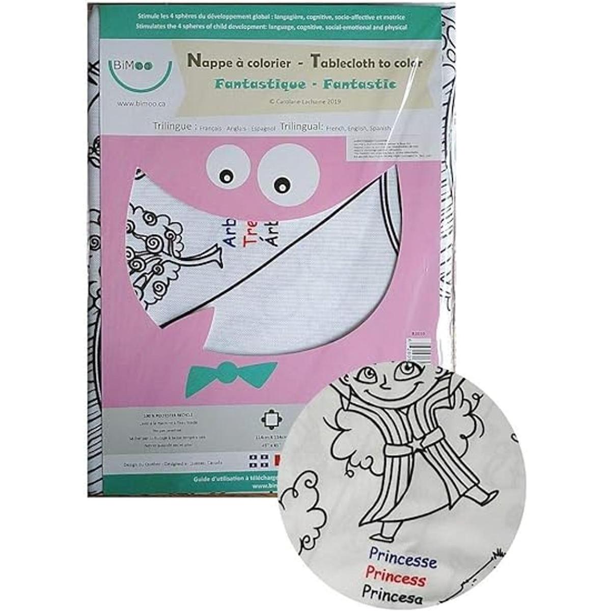 Mantel para colorear para niños mantel lavable para