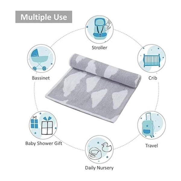 Manta suave para bebé manta de felpilla de 2 capas manta_4