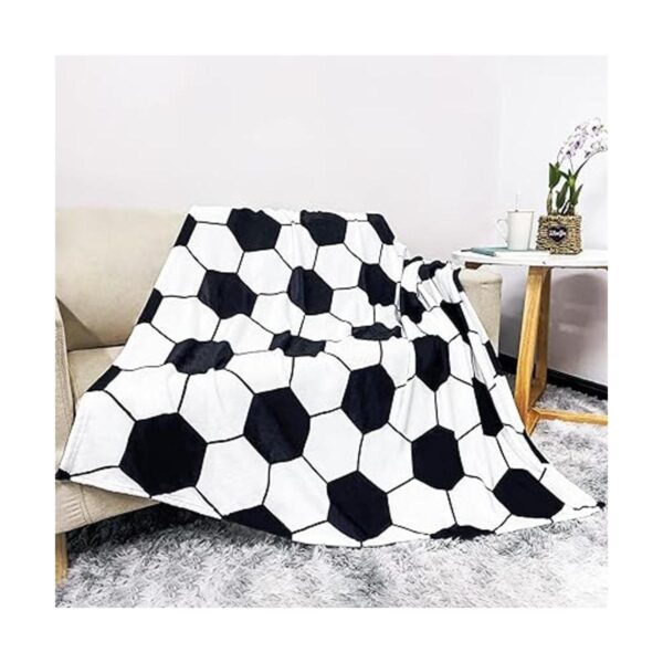 Manta de fútbol cálida ultra suave para pelota de fútbol_4
