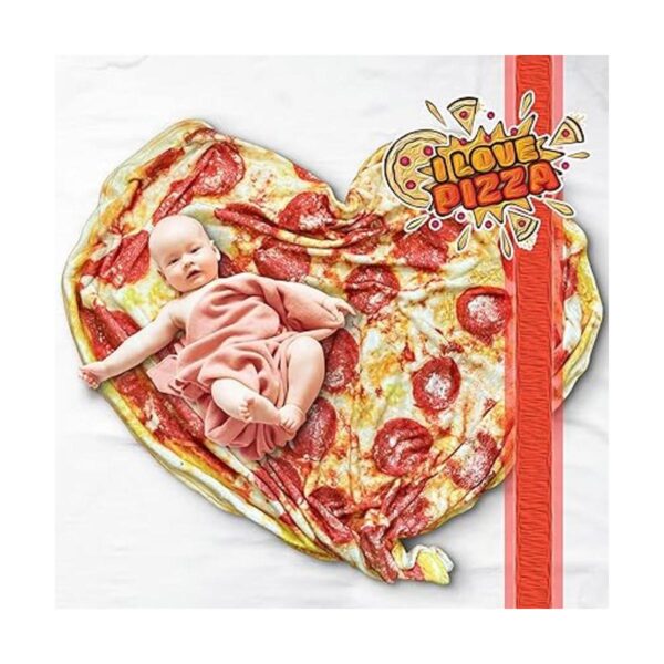 Manta de pizza para adultos tamaño Kdis divertida y_5