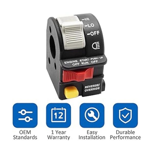 Manillar izquierdo del motor de arranque HI LO interruptor_6