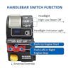 Manillar izquierdo del motor de arranque HI LO interruptor_3