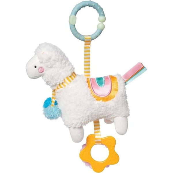Manhattan Toy Llama Juguete de viaje y dentición para bebé_1