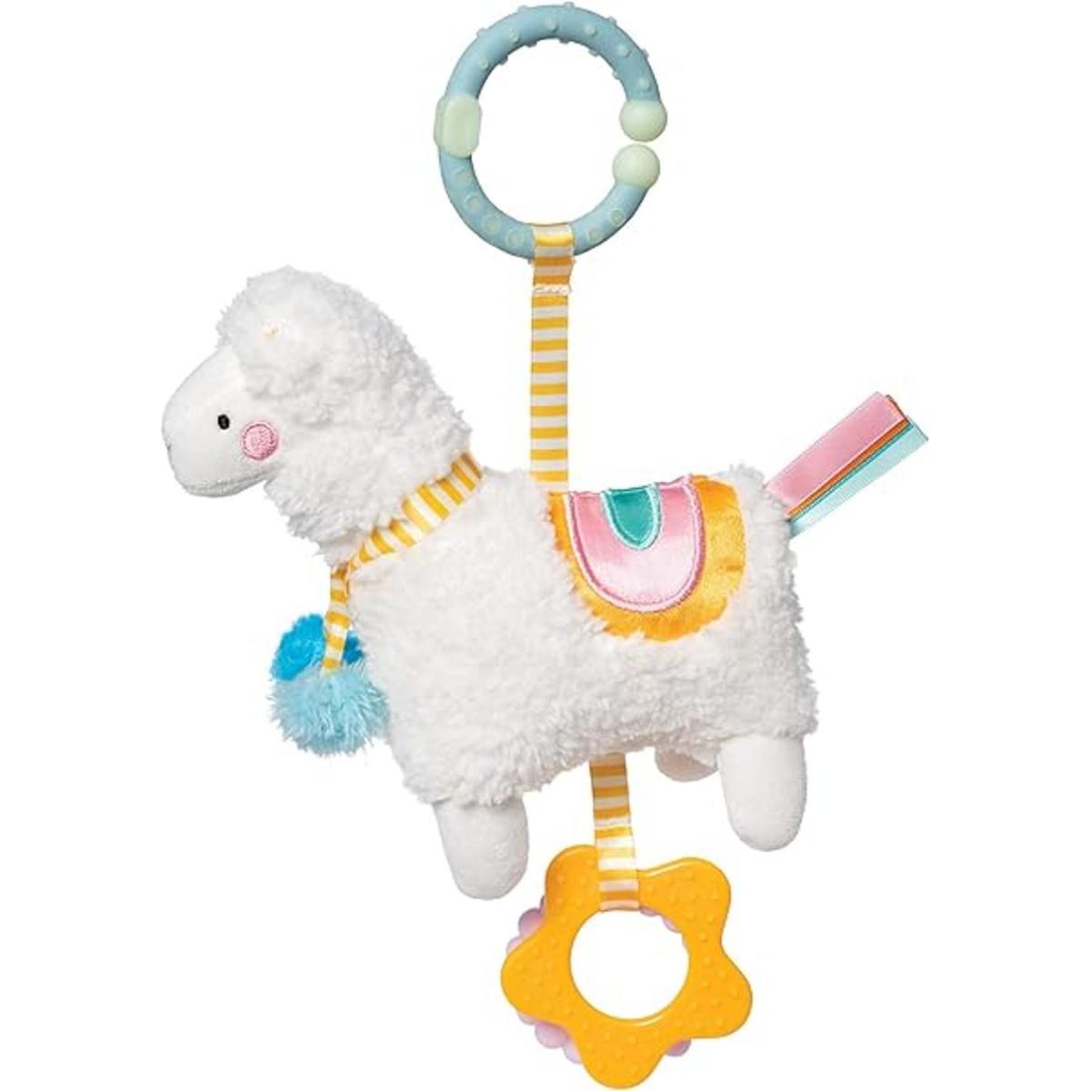 Manhattan Toy Llama Juguete de viaje y dentición para bebé