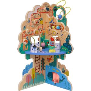 Manhattan Toy Centro de actividades de madera para niños_1