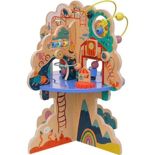 Manhattan Toy Centro de actividades de madera para niños_2