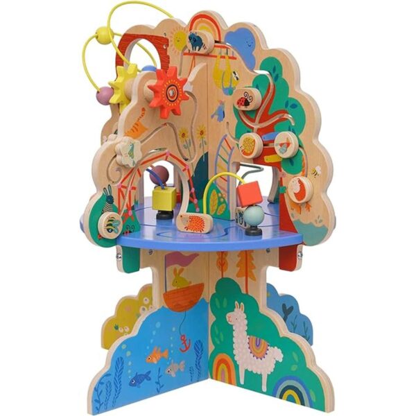 Manhattan Toy Centro de actividades de madera para niños_3