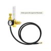 Manguera de soldadura de gas inerte 58 UNF18RH